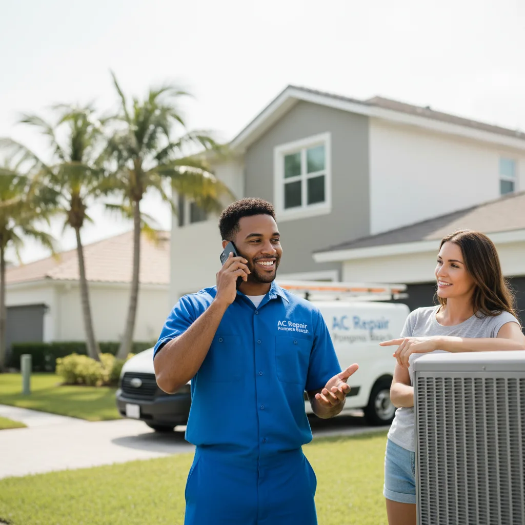 AC Repair Pompano Beach customer support in Deputy